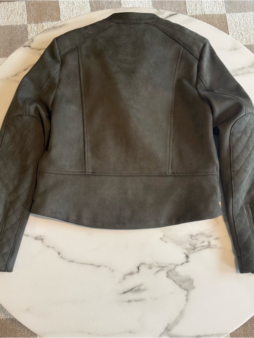 Banana Republic Suede Moto Jacket - Picture 3 of 4